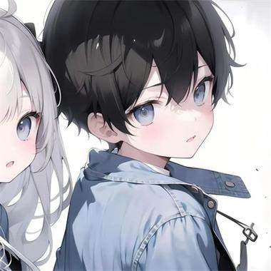 情侣头像<strong><mark>可爱</mark></strong>小孩一对(萌娃情侣头像一对)
