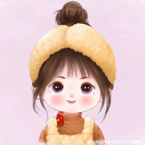 动画女孩头像可爱卡通(动画女孩头像，卡通可爱)